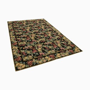 Vintage Needlepoint Kilim Rug