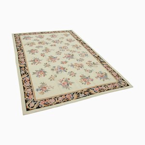 Tapis Kilim Vintage Brodé