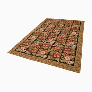 Tapis Kilim Vintage Brodé