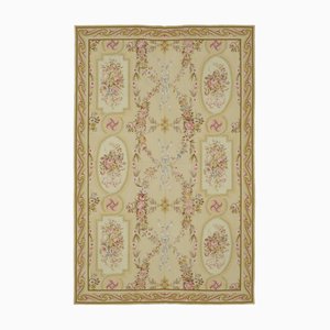 Tapis Kilim Vintage Brodé