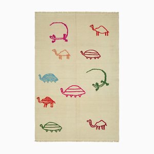 Tapis Kilim tissé à la main