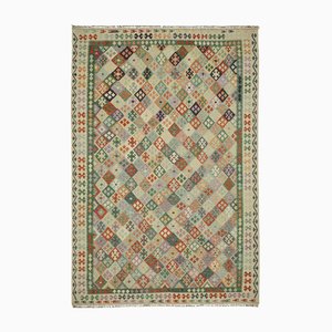 Handgewebter Vintage Kelim Teppich