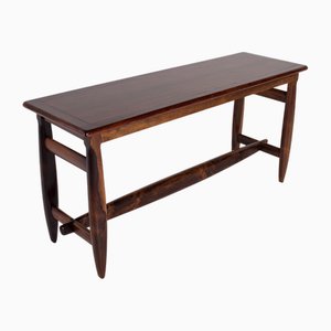 Exotische Konsole aus Holz im Stil von Sergio Rodriguez, 1960er