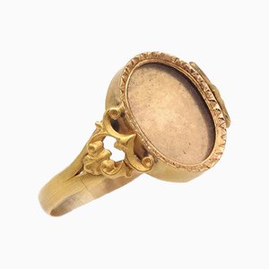Victorian Sentimental Locket Ring