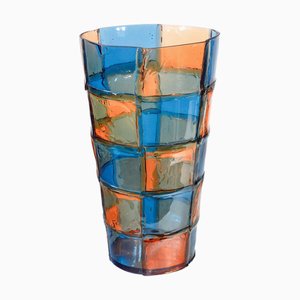 Vase Série Lezioni en Bambou par Enzo Mari pour Corsi