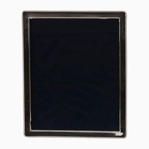 Vintage Large Sterling Silver Photo Fram, London, 1990s