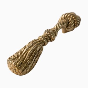 Hollywood Regency Brass Tassle Bottle Opener, Italy, 1970s
