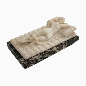 Italienischer Künstler, Figurative Skulptur, 19. Jh., Carrara Marmor
