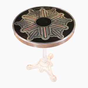 Whiskey A Go Go Pedestal Table, 1960s