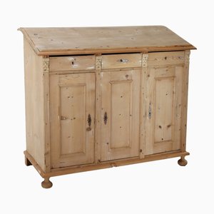 Ancient Sideboard with Drawers and Doors