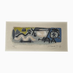 Corneille, Cobra Group: April in Paris 2, Siebdruck, 1987