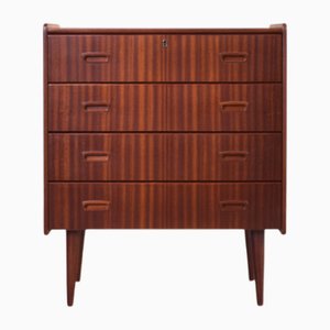 Commode Mid-Century en Teck, Danemark, 1960s