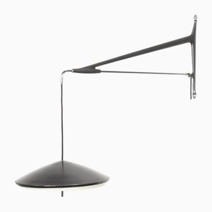 Lampada da parete con contrappeso di Arlus, 1950