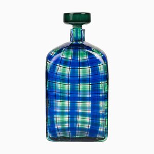 Tartan Bottle by Barovier and Toso for Christian Dior, 1970
