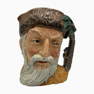 Large Robinson Crusoe Character Jug from Royal Doulton