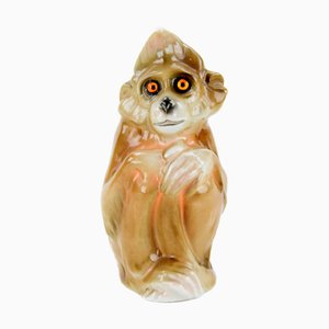 Lámpara de perfume vintage de porcelana, años 30
