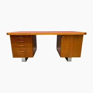 Vintage Bauhaus Walnut Desk, 1970
