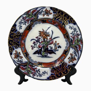 Antiker handverzierter Teller von Wedgwood, 1849