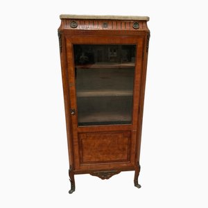Eintürige Vitrine aus Holz im Louis XVI-Stil, 20. Jahrhundert