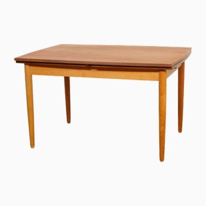 Danish Extending Dining Table in Teak, 1960s