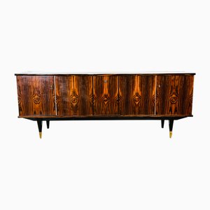 French Art Deco Style Macassar Sideboard by Jacques-Émile Ruhlmann, 1960s
