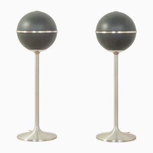 Audiorama 4000 Spherical Loudspeaker from Grundig, 1970s, Set of 2