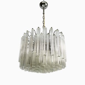 Modern Italian Murano Glass Chandelier by Murano Due, 1970s
