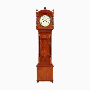 Reloj de abuelo antiguo, década de 1800