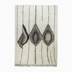 Tapis Berbère Fait Main en Laine, Maroc, 1995