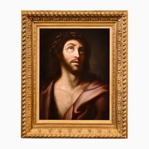 Lombard Artist, Ecce Homo, 1650, Oil on Canvas, Framed