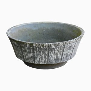Brutalist Concrete Flower Pot