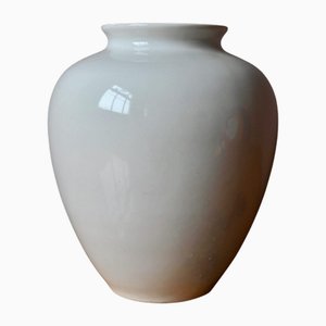 Vase Blanc par Thooft & Labouchere, Delft