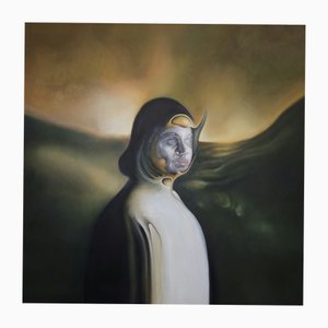 Stefano Mazzolini, Milacat, 2025, Oil on Canvas