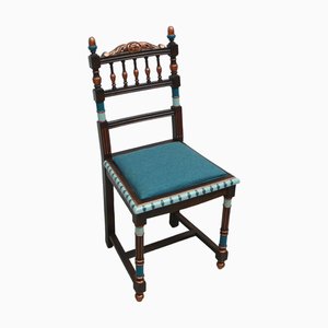 Decorative Dining Chair in Nutwood, 1880s