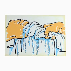 Tschechoslowakisches Vintage Wandpaneel im Pop Art Stil, 1960er
