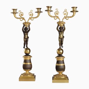 Napoleon III Style Candelabra, Set of 2