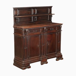 Baroque Sideboard with Walnut Plate Rack