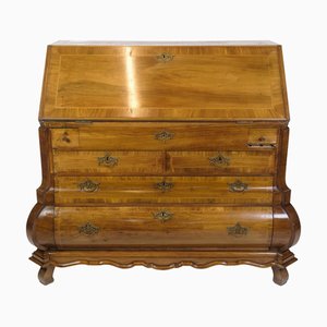 Chatol with Intersia & Four Drawers in Ligth Walnut from Lysberg & Hansen, 1890s