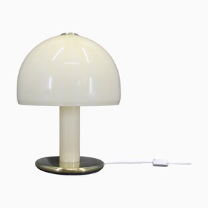 Lampe de Bureau Champignon Vintage en Verre, Italie, 1970s