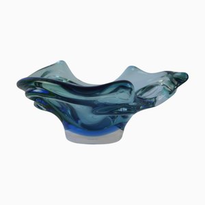 Bol Art Moderne Mid-Century en Verre par Chribska, 1960s