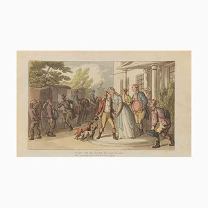 Thomas Rowlandson, To Part with Thee, My Boy, Etching, 1817