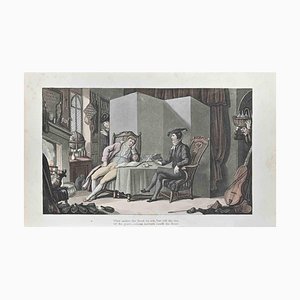 Thomas Rowlandson, Wine Makes the Head to Ache, Etching, 1817