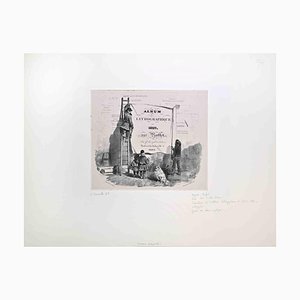 Auguste Raffet, The Board, Lithograph, 1836