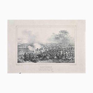 Auguste Raffet, Square Drives, Lithograph, Late 19th Century