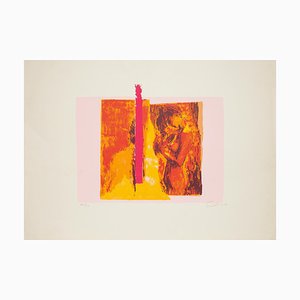 Nicola Simbari, Caballo: Standby, serigrafía, años 70