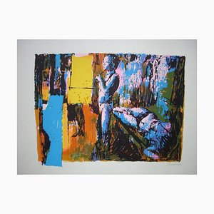 Nicola Simbari, Nude, Screen Print, 1976