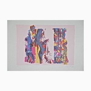 Nicola Simbari, Subject 7, Screen Print, 1976
