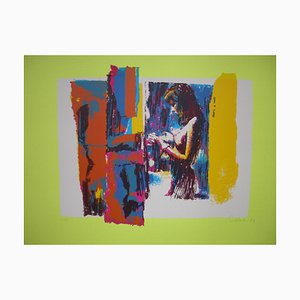 Nicola Simbari, Crazy Horse No.3, Screen Print, 1976