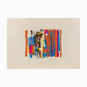 Nicola Simbari, Crazy Horse No.6, Polly, Screen Print, 1976