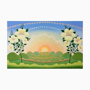 Ivan Rabuzin, Breaking Dawn, Screen Print, 1990